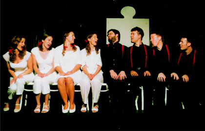 Gruppenbild Mädel ruck
